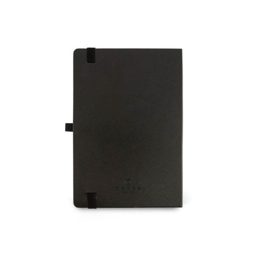 CROSS HARDCOVER A5 NOTEBOOK + PEN + BI-FOLD WALLET WITH 4 CARD SLOTS + COIN POCKET - BLACK