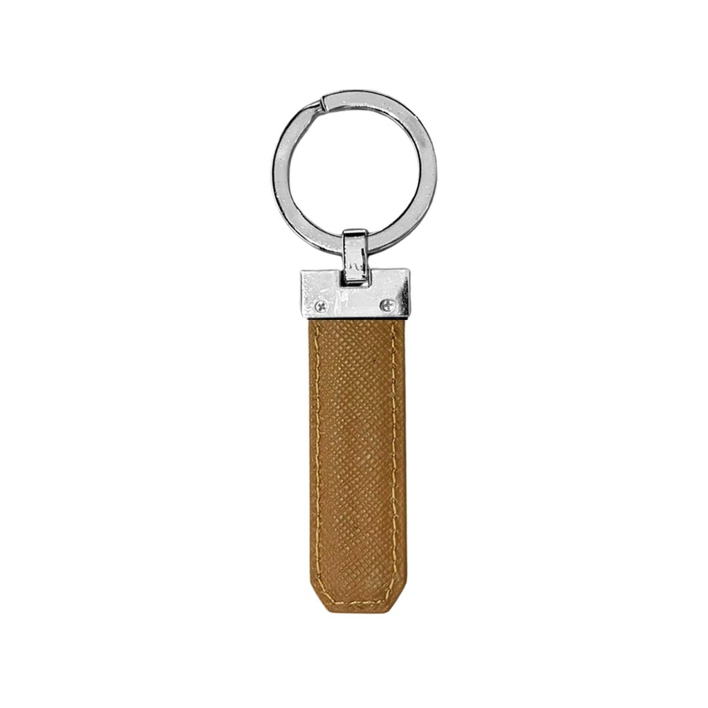 CROSS Leather Key Holder - Mocha