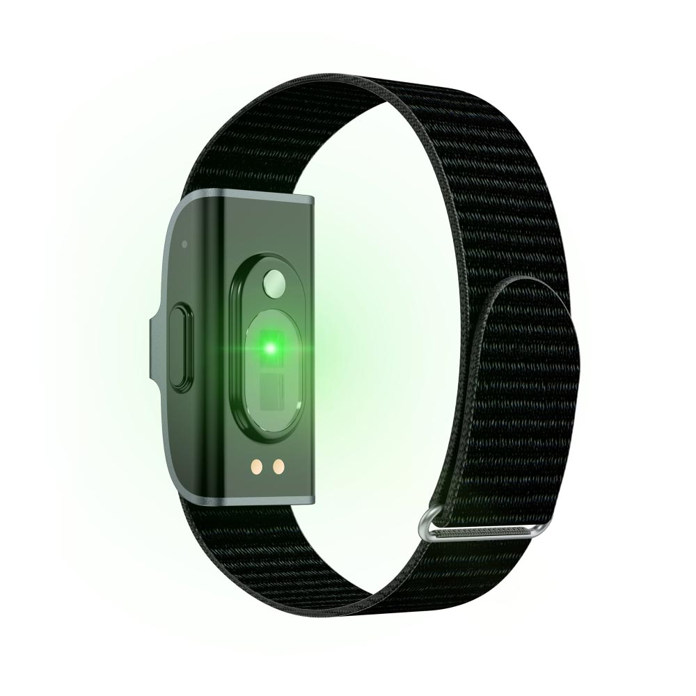 CORE VITALS - @memorii Health & Longevity Smart Fitness Band - Black