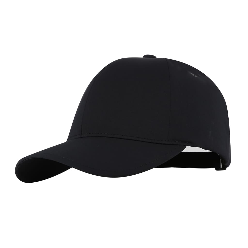 Peak - Santhome Seamless 6 - Panel Cap - Black