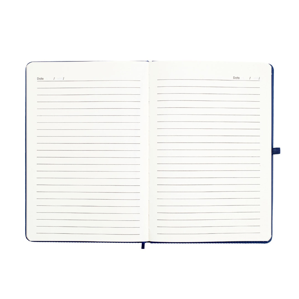 RIPPLE - Giftology A5 Hard Cover Notebook - Navy Blue