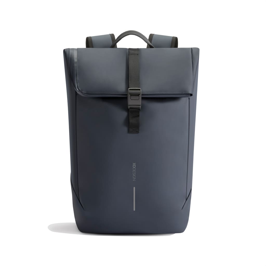 XDDESIGN Urban Water Resistant Flap-top Backpack - Navy