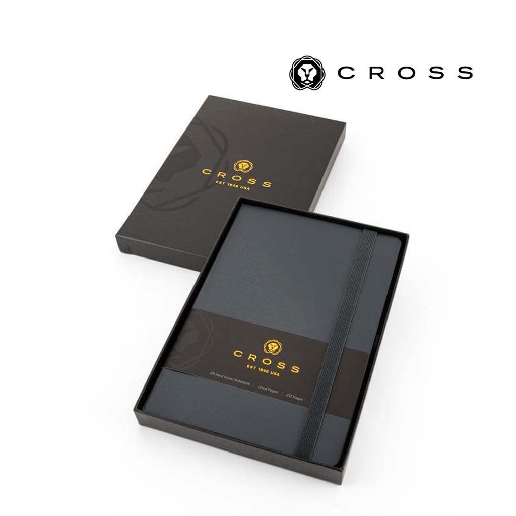 Cross Hardcover Notebook with Box - Navy Blue