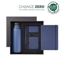 [GSSN 9611] AVEIRO - CHANGE ZERO Sustainable 5pc Gratitude Gift Set - Navy Blue