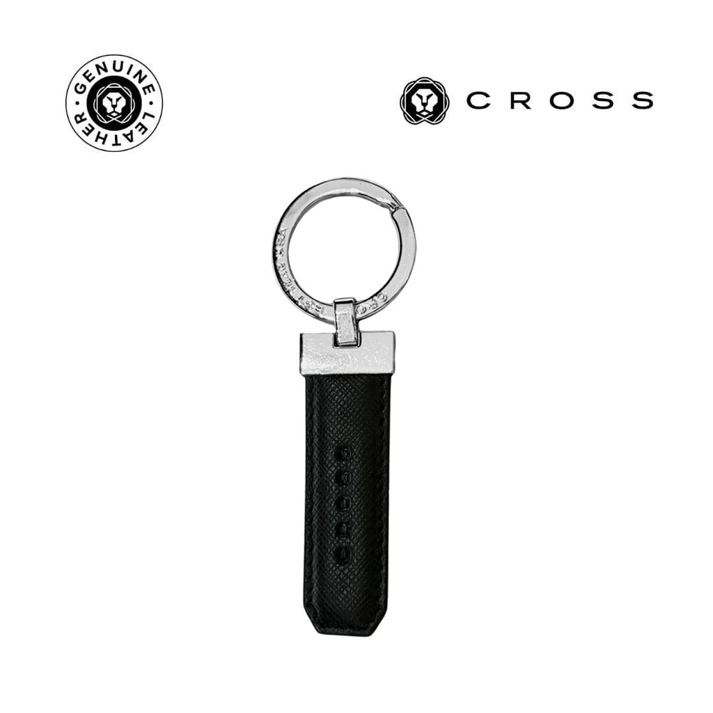 CROSS Leather Key Holder - Black