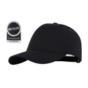 [HWSN 7128] PEAK - Santhome® DryNCool® Advanced Seamless 6-Panel Cap - Black