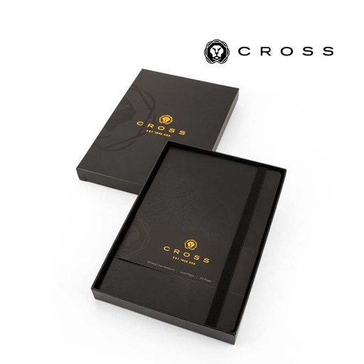 [NBCR 5343] Cross Hardcover Notebook with Box - Black