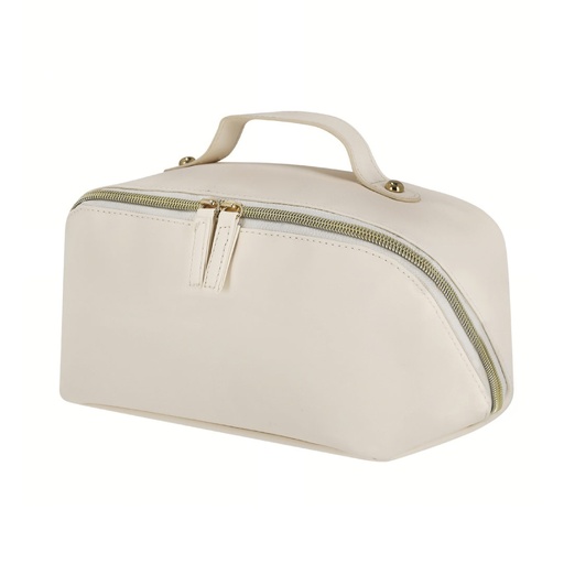 [BBGL 2239] BELLEZA - Giftology Beauty Kit Bag  - Beige